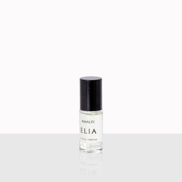 Elia Amalfi Lhuile Parfum 5mL Oil - Long Lasting Citrus Smelling Perfume Rollerball for Women Travel Size 