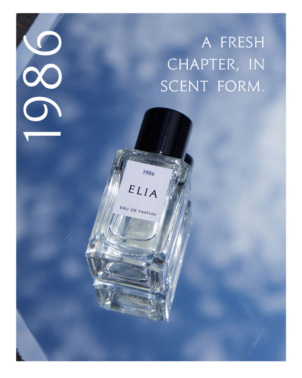 1986 by Elia Parfum: Embrace Your Fresh Start with the Scent of New Beginnings