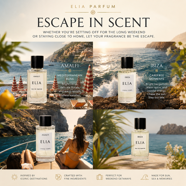 The Long Weekend Packing List: Don’t Forget Your Fragrance