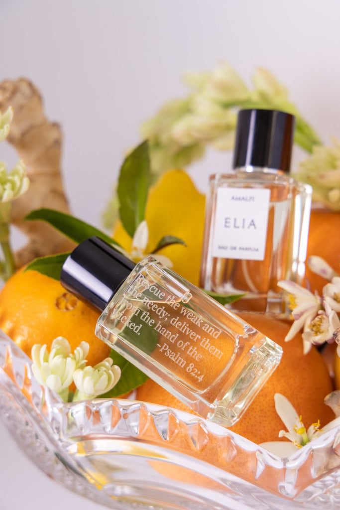 Elia Amalfi Eau De Parfum 50 mL Personalized Bottle - Women's Long Lasting Citrus Smelling Spray Perfumes 